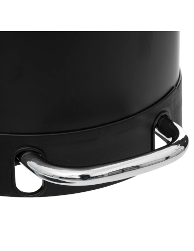 PATTUMIERA 186188A ARIANE 30LT INOX NERO su Shop in Casa