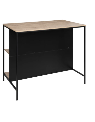 MOBILE BAR 189643 ALIAJ 115X70X95CM NERO su Shop in Casa