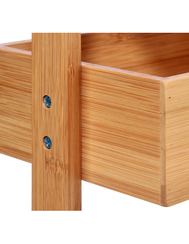 SCAFFALE 216716020 BAMBOO 4 PIANI 25X16X88CM su Shop in Casa