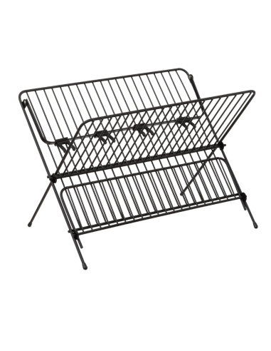 SCOLAPIATTI 189814 PIEGHEVOLE METALLO NERO su Shop in Casa