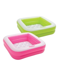 GONFIABILI: vendita online Piscina Baby Quadrata Intex 57100, 85x85x23 cm, fondo soft, colori assortiti, sicurezza bambini, P...