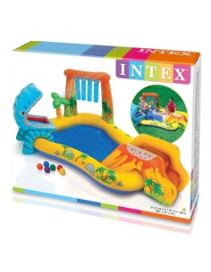 GONFIABILI: vendita online Intex Playcenter Dinosaur, centro giochi gonfiabile, piscina bambini, scivolo acquatico, dinosauri...