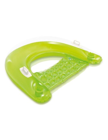 GONFIABILI: vendita online Poltrona gonfiabile Sit'n Float Intex , relax piscina, vinile resistente, portabibita, schienale, ...
