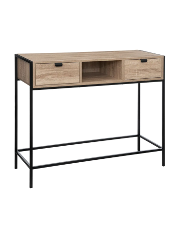 CONSOLLE 181373 ALIAJ 2 CASSETTI 100X35X80CM EFFETTO LEGNO su Shop ...