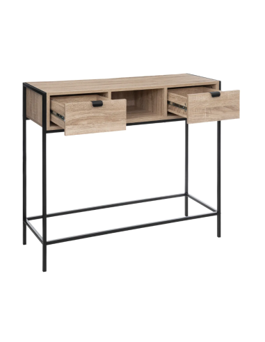 CONSOLLE 181373 ALIAJ 2 CASSETTI 100X35X80CM EFFETTO LEGNO su Shop ...