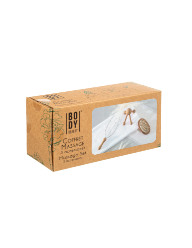 SET MASSAGGIO 174600 3PZ BAMBOO su Shop in Casa