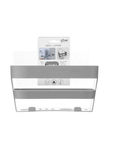 ACCESSORI BAGNO: vendita online CESTINO 174834 CON VENTOSE GRIGIO in offerta 2