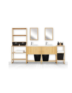 SCAFFALE 174828 BAMBOO 3P 70X33,5X84CM su Shop in Casa