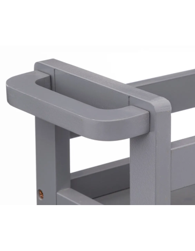 CARRELLO 174762H CON RUOTE 3P GRIGIO su Shop in Casa