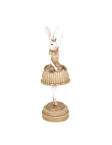 CONIGLIETTA 137206 BEIGE 35CM RESINA su Shop in Casa