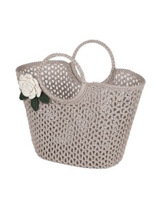 BORSA 137733 BEIGE 40X25X30CM POLIESTERE su Shop in Casa