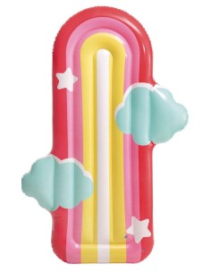 GONFIABILI: vendita online MATERASSINO 58729 RAINBOW 175X117X20CM in offerta