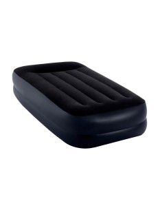 GONFIABILI: vendita online Materasso gonfiabile Intex 64122, singolo, Dura-Beam, 99x191x42 cm, pompa elettrica, cuscino incor...