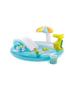 GONFIABILI: vendita online PLAYCENTER 57165 ALLIGATORE CON SPRUZZO 201X170X84CM in offerta