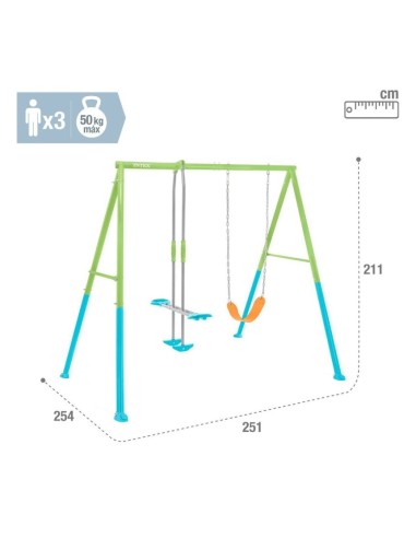 ALTALENA 44120 2 POSTI 251X254X211CM su Shop in Casa