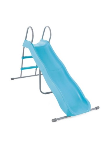 GIOCHI MARE: vendita online Scivolo da giardino per bambini, Intex 44106, acciaio e plastica, azzurro, robusto, 196x84x119 cm...