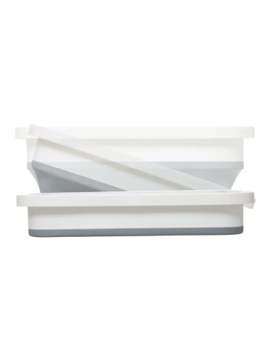 BACINELLA 164752 8LT RETRAIBILE BIANCO/GRIGIO su Shop in Casa