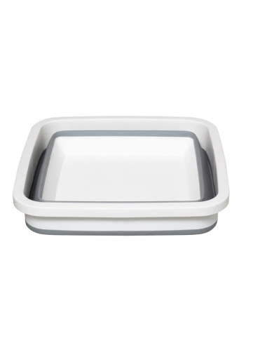 BACINELLA 164752 8LT RETRAIBILE BIANCO/GRIGIO su Shop in Casa