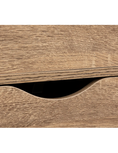CASSETTIERA 181284 3 CASSETTI MDF 33X29X80CM NATURALE su Shop in Casa