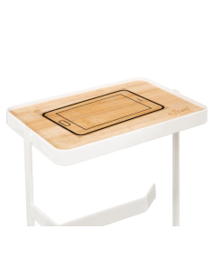 PORTAROTOLO 174679A BIANCO 60CM METALLO su Shop in Casa