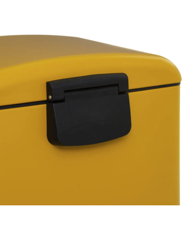 PATTUMIERA METALLO 30LT GIALLO su Shop in Casa