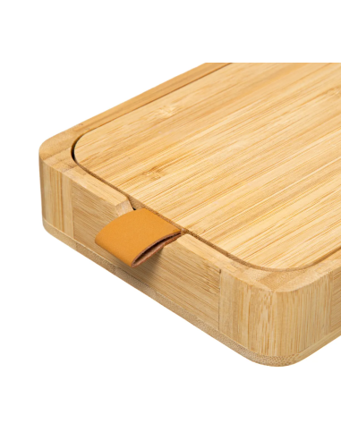 PORTAGIOIE BAMBOO CON SPECCHIO 24X3X14CM su Shop in Casa