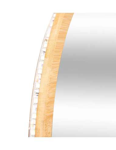 SPECCHIO BAMBOO/VETRO D57CM su Shop in Casa