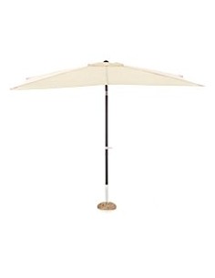 GAZEBO E OMBRELLONI: vendita online Ombrellone a palo centrale Garden 3×3 m Ecrù My Garden, struttura in alluminio, telo impe...