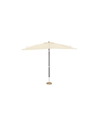 GAZEBO E OMBRELLONI: vendita online Ombrellone a palo centrale Garden 3×3 m Ecrù My Garden, struttura in alluminio, telo impe...