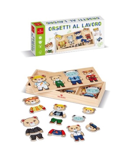 GIOCO 054117 ORSETTI AL LAVORO