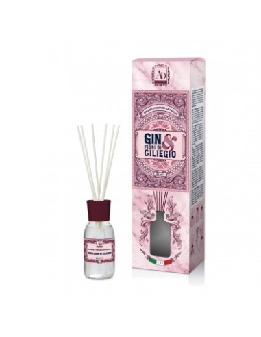 DIFFUSORE 100280 GIN/FIORI DI CILIEGIO 125ML CON BACCHETTE