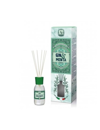 DIFFUSORE 100282 GIN/MENTA 125ML CON BACCHETTE