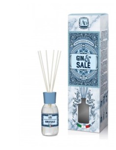 DIFFUSORE 100283 GIN/SALE 125ML CON BACCHETTE su Shop in Casa