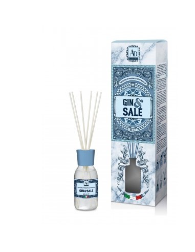 DIFFUSORE 100283 GIN/SALE 125ML CON BACCHETTE