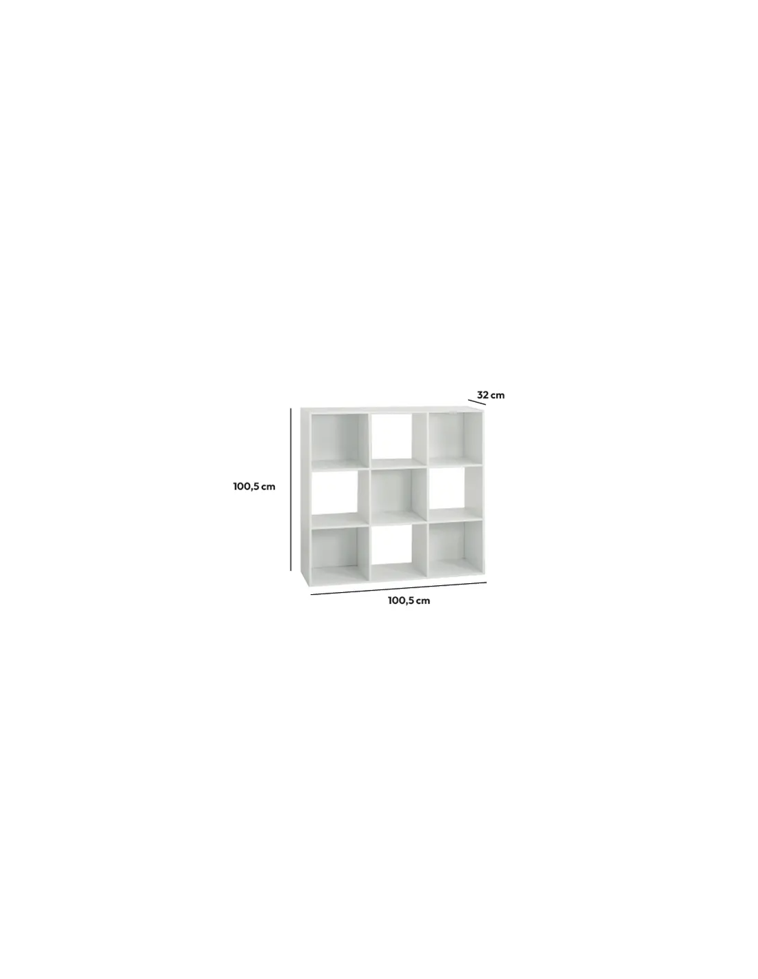 MENSOLE E SCAFFALI: vendita online 5five Mix n Modul, scaffale 9 ripiani, effetto rovere naturale, mobile libreria, organizer...