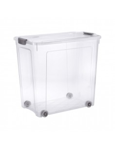 BOX E CONTENITORI SALVASPAZIO: vendita online COMBI BOX SCATOLA CON COPERCHIO E RUOTE 85 LT TONTARELLI in offerta