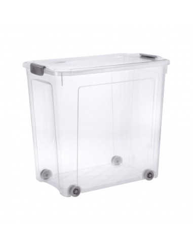 BOX E CONTENITORI SALVASPAZIO: vendita online COMBI BOX SCATOLA CON COPERCHIO E RUOTE 85 LT TONTARELLI in offerta