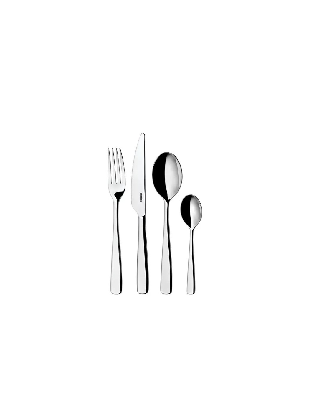 SERVIZI DI POSATE: vendita online Guzzini, Grace, Set 24 Posate, Acciaio Inossidabile, Grigio in offerta