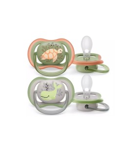 2 Ciucci Ultra Air 6-18 Mesi Verde/Grigio - Philips Avent