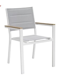 POLTRONA SANTORINI POLYWOOD BIANCA su Shop in Casa