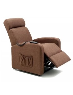 POLTRONA MO657L-09 CHIARA MARRONE 1MOTORE su Shop in Casa