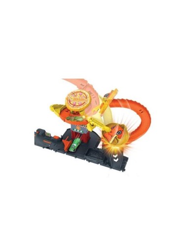 GIOCATTOLO PUBBLICIZZATO: vendita online HOT WHEELS HTN81 PISTA COBRA PIZZA SHOP in offerta