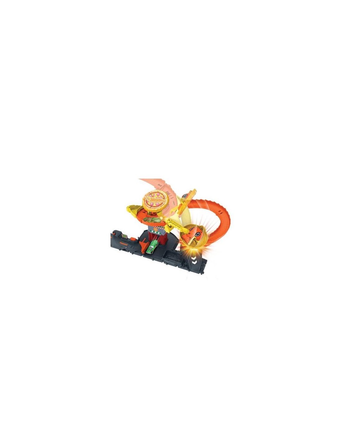 GIOCATTOLO PUBBLICIZZATO: vendita online HOT WHEELS HTN81 PISTA COBRA PIZZA SHOP in offerta