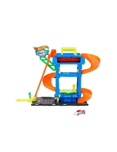 GIOCATTOLO PUBBLICIZZATO: vendita online HOT WHEELS HTN80 PISTA TUNNEL AUTOLAVAGGIO in offerta