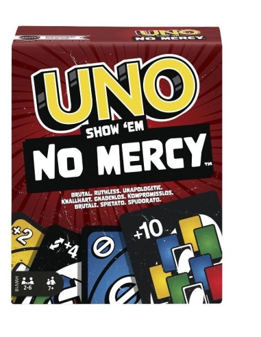 GIOCO HWV18 UNO SHOW'EM NO MERCY