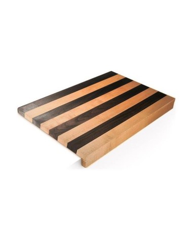TAGLIERE DA BANCO 3705 BICOLORE 52X37CM FAGGIO su Shop in Casa