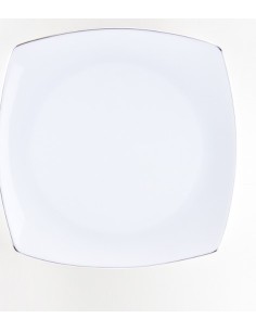 880001724 CONF 12 PIATTO DOLCE PLATINUM LINE su Shop in Casa