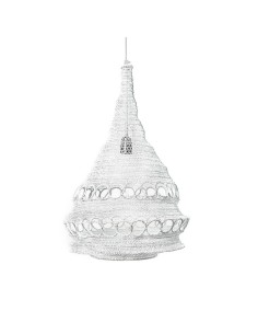LAMPADA A SOSPENSIONE 94173 METALLO D42X71CM su Shop in Casa