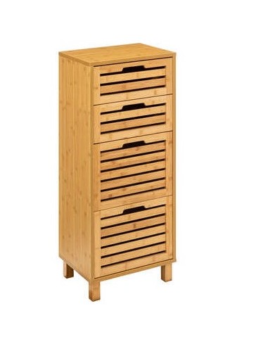 MOBILETTO 200135 SICELA 4C 40X30X97CM BAMBOO su Shop in Casa