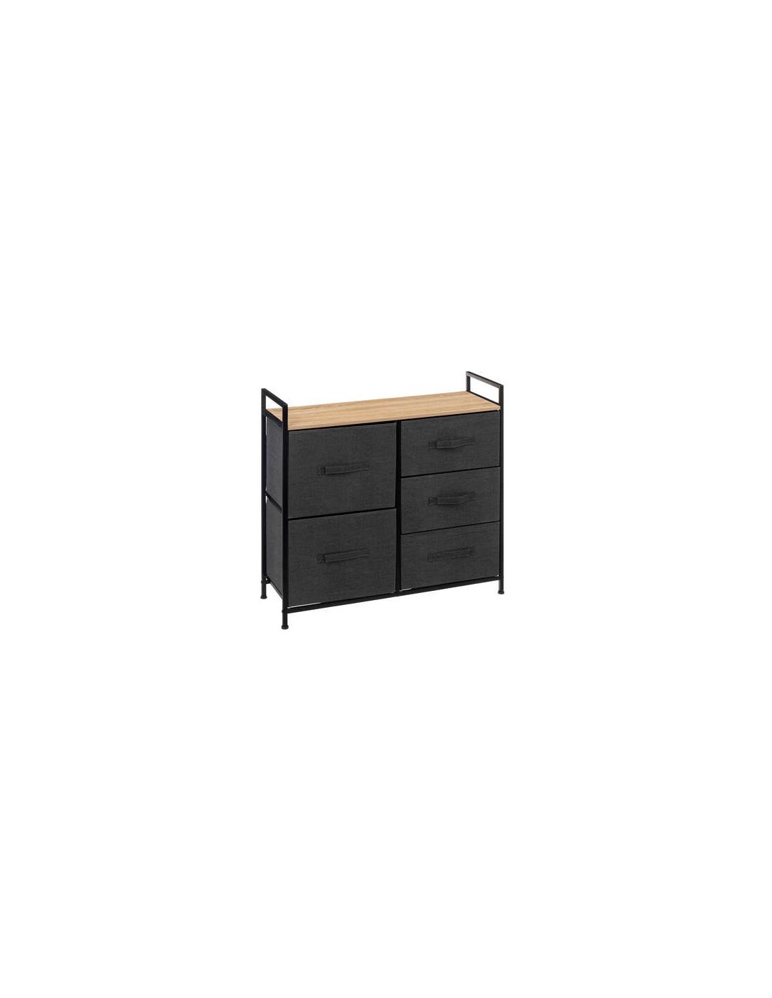 MOBILETTO 138933 TISSA 5C MDF 83X29X77CM GRIGIO su Shop in Casa